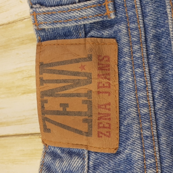 Vintage Zena High Rise Jean Shorts Size 18 Missy - Picture 10 of 13